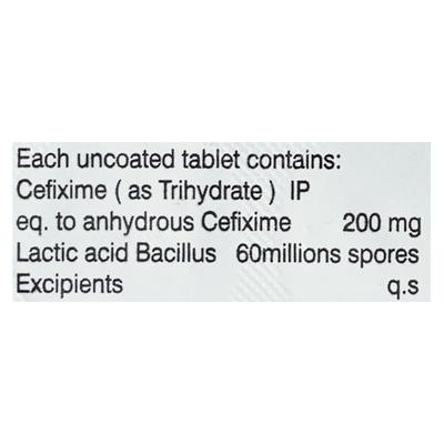 CEFISTAN LB 200 Tablet 10's - Bacterial Infections-Cep