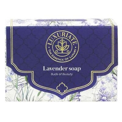 Luxuriate Lavender Soap with Real Lavender Rejuvenating Body Beauty Soap 125 gm - Soaps