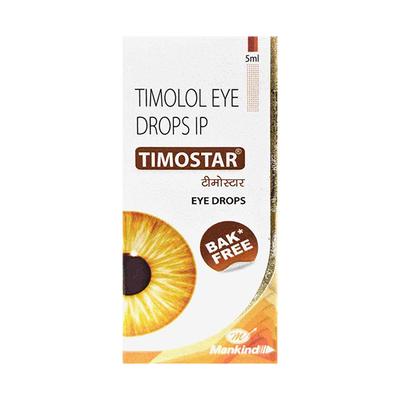 TIMOSTAR BAK FREE Eye Drops 5ml - Glaucoma-Ant
