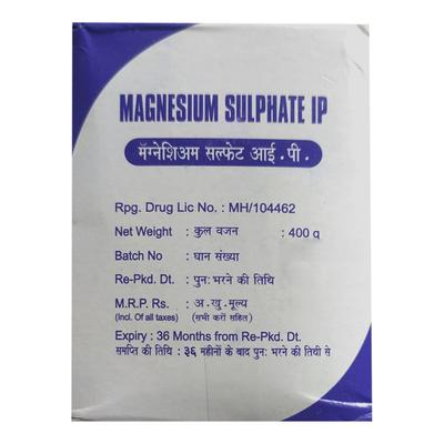 MAGNESIUM SULPHATE (VET) Powder 400gm - Veterinary-Pharma