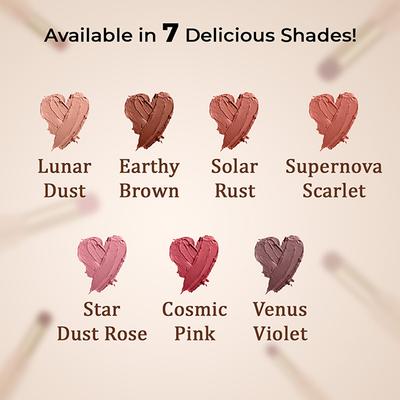 Tnw The Natural Wash Silky Matte Fusion Longstay Lip Color - Cosmic Pink 3.5 gm - Lipsticks