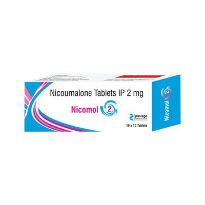 NICOMOL 2 Tablet 10's - Blood Clot-Ant