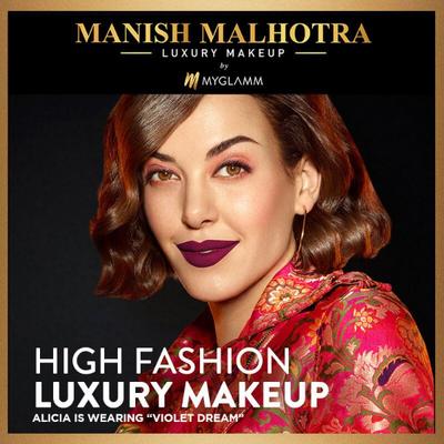 Manish Malhotra Beauty By MyGlamm Soft Matte Lipstick-Scarlet Dream 4 gm - Lipsticks