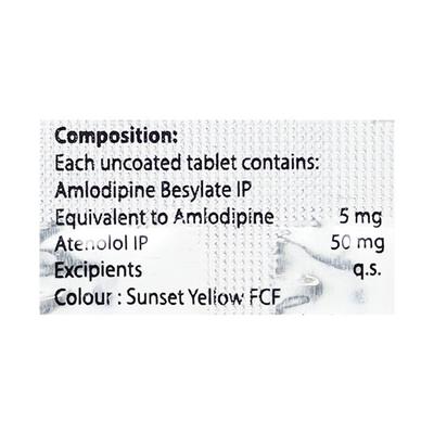 Amloheart AT Tablet 10'S - Hypertension-Cal