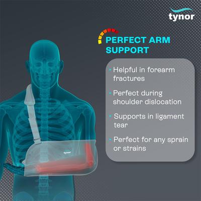 Tynor Pouch Arm Sling Baggy (M) (C 06) - Arm/Elbow Supports
