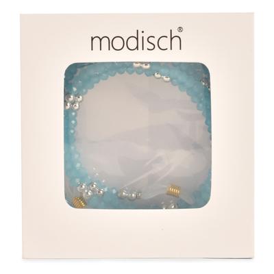 Modisch Blue Silver Stones Sunglasses Chain (JC-1401-Blue) 1's - Wearables Sunglasses