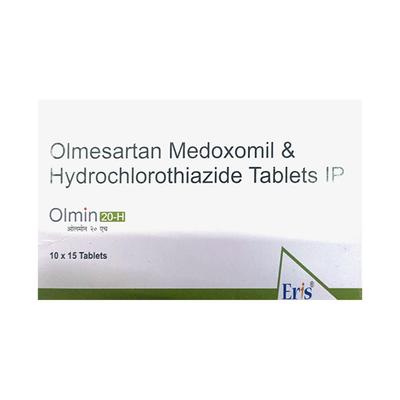 Olmin H 20mg Tablet 15'S - Hypertension-Ang