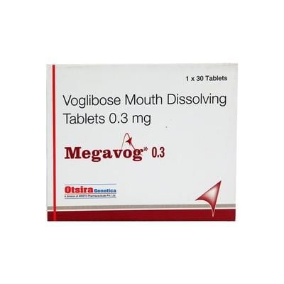 Megavog 0.3mg Tablet 30'S - Diabetes-Ant