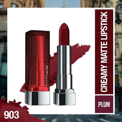 Maybelline New York Color Sensational The Creamy Mattes Lipstick, 903 Midnight Date 3.9 gm - Lipsticks