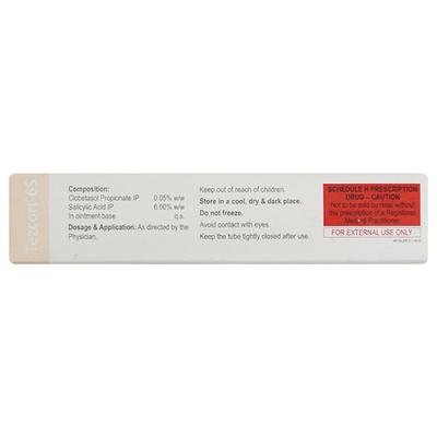 Tezcort 6S Ointment 15gm - Skin Infections-Toc