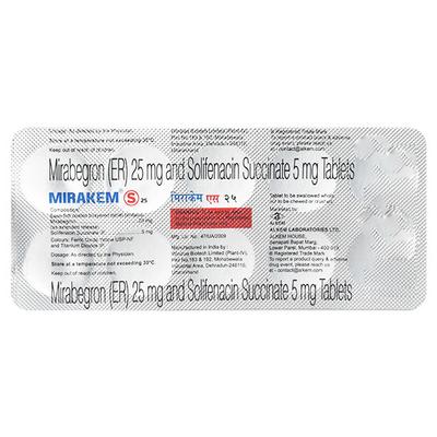 MIRAKEM S Tablet 10's - Bladder And Prostate Disorders-Dru