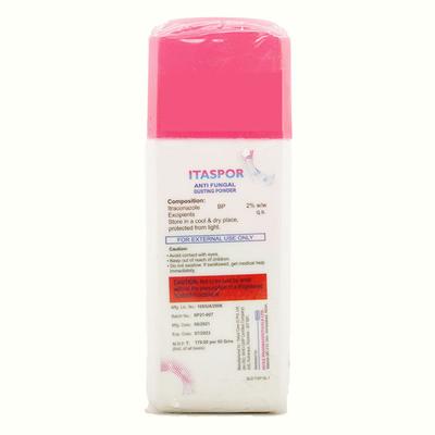 Itaspor 2% Powder 50gm - Fungal Infections-Anf
