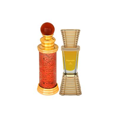 Ajmal Classic Oud Concentrated Perfume Oil Woody Oudh Attar And Impress Concentrated Perfume Oil Citrus Attar 20 ml - Deodorants/Roll-Ons