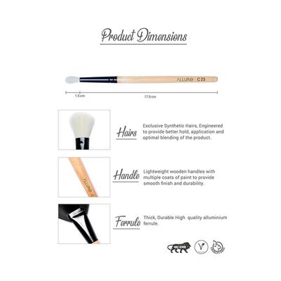 Allure Makeup Brush (Eye Shadow C-23 ) 1's - Eye Brush