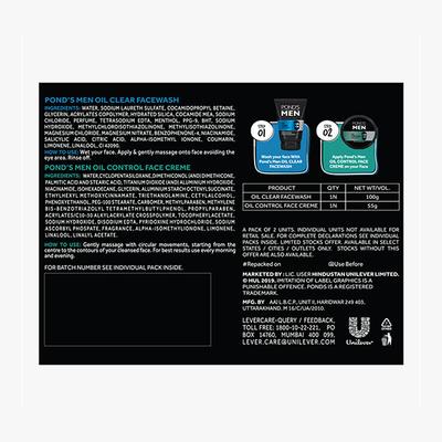 Pond's Men Oil Clear Facewash 100 gm - Face Moisturizers
