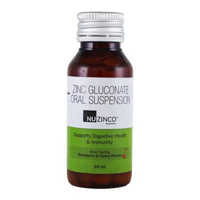 NUZINCO STRAWBERRY & HONEY FLAVOUR Oral Suspension 60ml - Supplements-Vam
