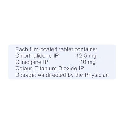 CTD C 12.5/10mg Tablet 10'S - Hypertension-Cal