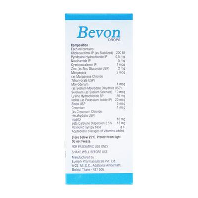 Bevon Drops 15ml - Supplements-Vam