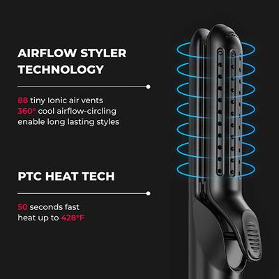 Alan Truman Airflow Curl-N-Straight 0.5 ml - Straighteners