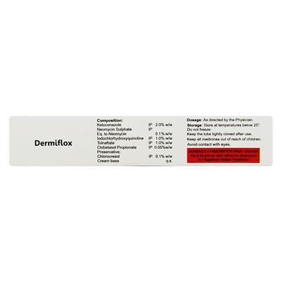 DERMIFLOX Cream 15gm - Skin Infections-Toc