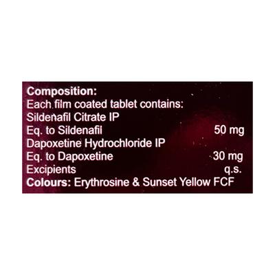 BIGFUN 50 XT GOLD Tablet 4's - Impotence/Erectile Dysfunction (Ed)