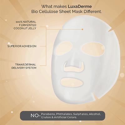 Luxa Derme Exfoliate Bio Cellulose Sheet Mask 25 ml - Sheet Masks
