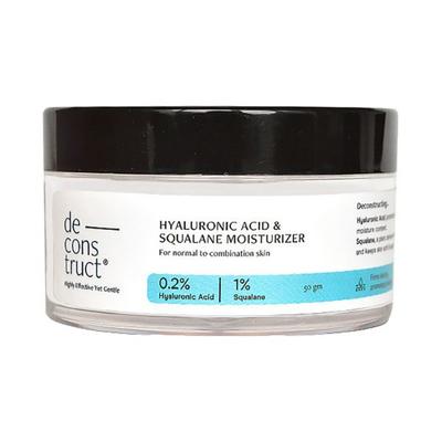 Deconstruct Hyaluronic Acid & Squalane Moisturizer - 0.2% Hyaluronic Acid + 1% Squalane 50 gm - Face Moisturizers