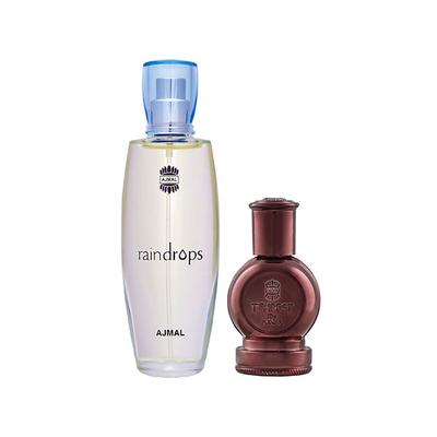 Ajmal Raindrops EDP Floral Chypre Perfume And Tempest Concentrated Perfume Oil Floral 62 ml - Perfumes (Edt/Edp)