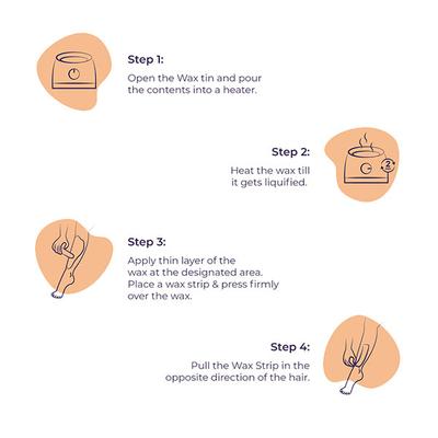 Sanfe Brightening Wax - White Chocolate 600 gm - Hair Removal Accessories