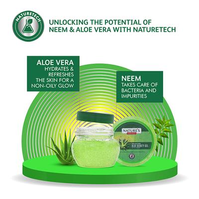 Nature's Essence Aloe Beauty Gel with Neem 100 ML (N) - Perfumes (Edt/Edp)