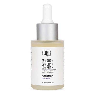 FURR By Pee Safe AHA 25% + PHA 5% + BHA 2% Exfoliating Face Serum Offers Gentle Exfoliation , Boosts Collagen & Refines Texture, Restores Clarity & Radiance 30 ml - Face Gels
