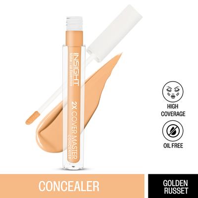 Insight Cosmetics Make Up Essentials 2X Cover Master Concealer - 06 Golden Russet 6ml - Concealer
