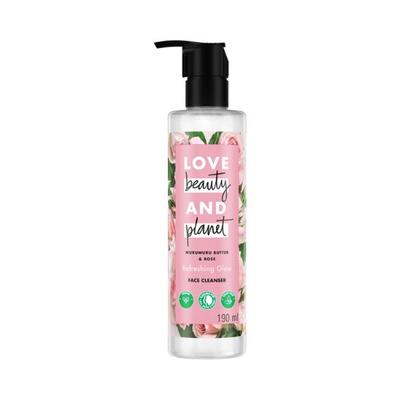 Love Beauty And Planet Murumuru Butter & Rose Face Cleanser 190 ml - Face Wash & Cleansers