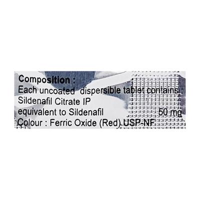 Penegra Xpress 50mg Tablet 4'S - Impotence/Erectile Dysfunction (Ed)