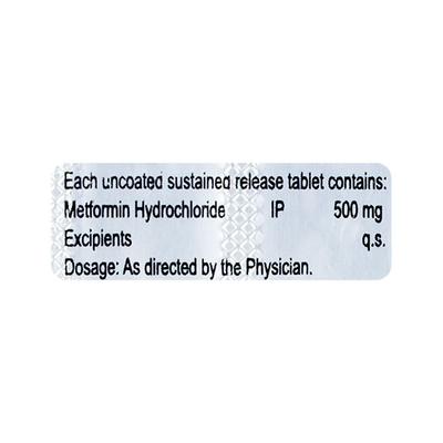 Bymet 500mg Tablet 10'S - Diabetes-Ant