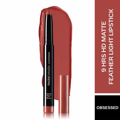 Faces Canada Ultimepro Hd Intense Matte Lips + Primer Obsessed 15 1.4 Gm - Lip Crayons
