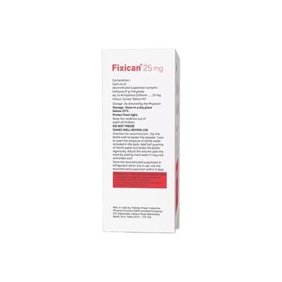 FIXICAN 25mg Oral Suspension 10ml - Bacterial Infections-Cep