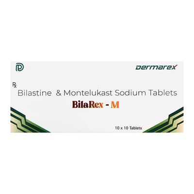BILAREX M Tablet 10's - Allergies-Ant
