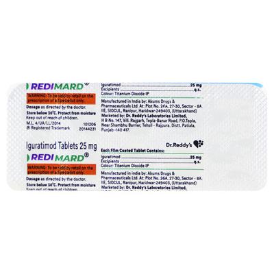 REDIMARD Tablet 10's - Arthritis-Dis