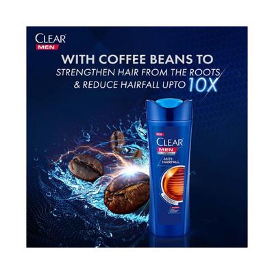 Clear Men Anti-Hair Fall Anti-Dandruff Shampoo with Vitamin B3 & Taurine 320 ml - Shampoos