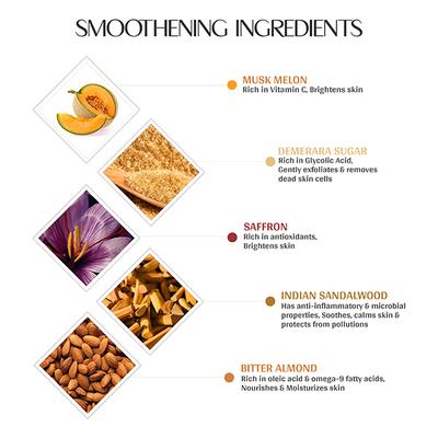 Mintree Certified Organic Melon Sugar Scrub Exfoliates and Brightens Skin, Removes Tan 150 gm - Scrubs & Exfoliants