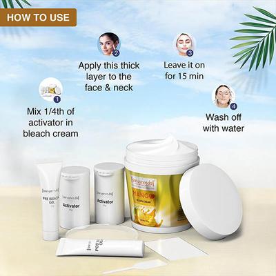 Aryanveda Mango Bleach With Real Mango Extracts 250 gm - Bleach