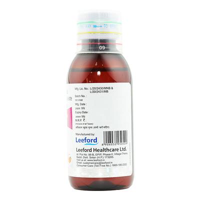 Leemol DM Orange Flavour Suspension 60ml - Pain relief-Ano