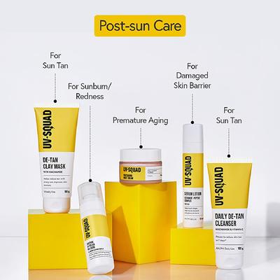 UV Squad Soothing After-Sun Gel Creme with Allantoin 60 gm - Face Sunscreen