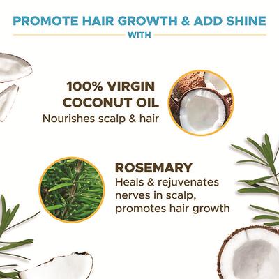 Coco Soul Rosemary Hair Oil With Extra Virgin Coconut Oil - Makers Of Parachute Advansed 200 ml - Hair Oils