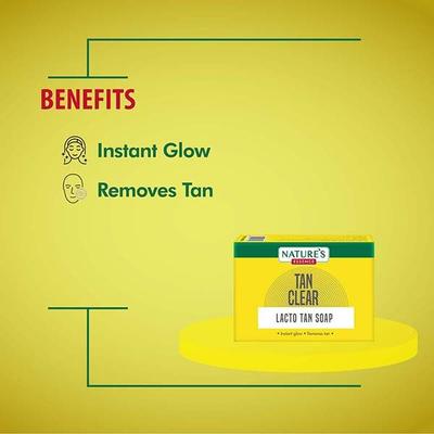 Nature's Essence Tan Clear Lacto Tan Soap For Bath 3's - Soaps