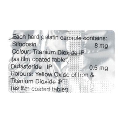 SILOHIGH D 8 Capsule 10's - Bladder And Prostate Disorders-Dru