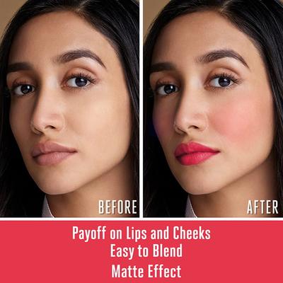 Lakme 9 To 5 Weightless Mousse Lip & Cheek Color Pink Plush 9 Gm - Lipsticks
