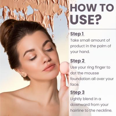 Matt Look Bare Canvas Hydra Glow Foundation Enriched With Jojoba & Olive Seed Oil, Ivory Glow-02 30 ml - Foundation