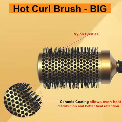 Babila Hot Curl Brush -Big-HB-v 03 1's - Hair Brushes